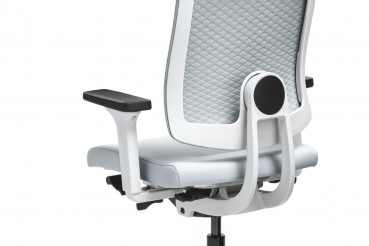 sedus black-dot air bd-125 lichtgrau Seitenansicht Detail Rückseite bei Büro-Goertz Darmstadt und www.buero-ideen.de